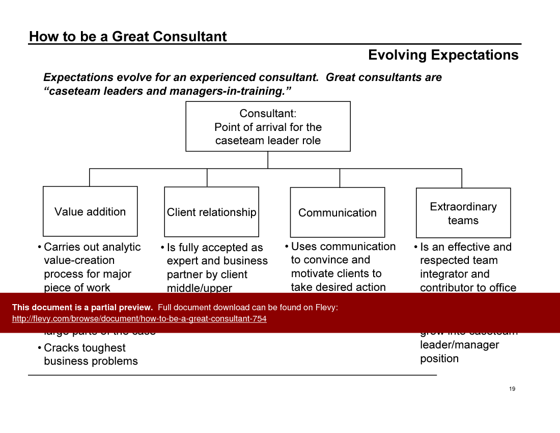 How to Be a Great Consultant (24-slide PPT PowerPoint presentation (PPT)) Preview Image