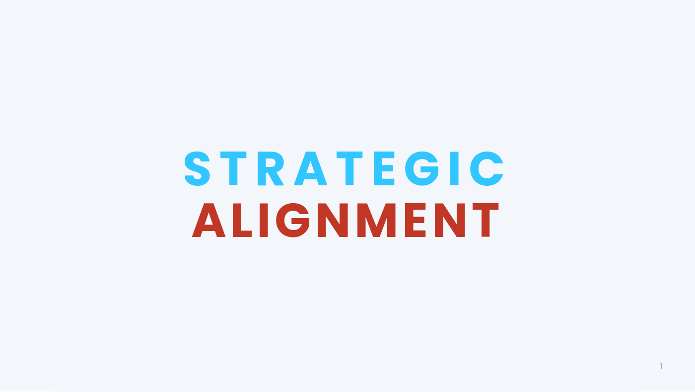 Strategic Alignment (40-slide PPT PowerPoint presentation (PPTX)) Preview Image