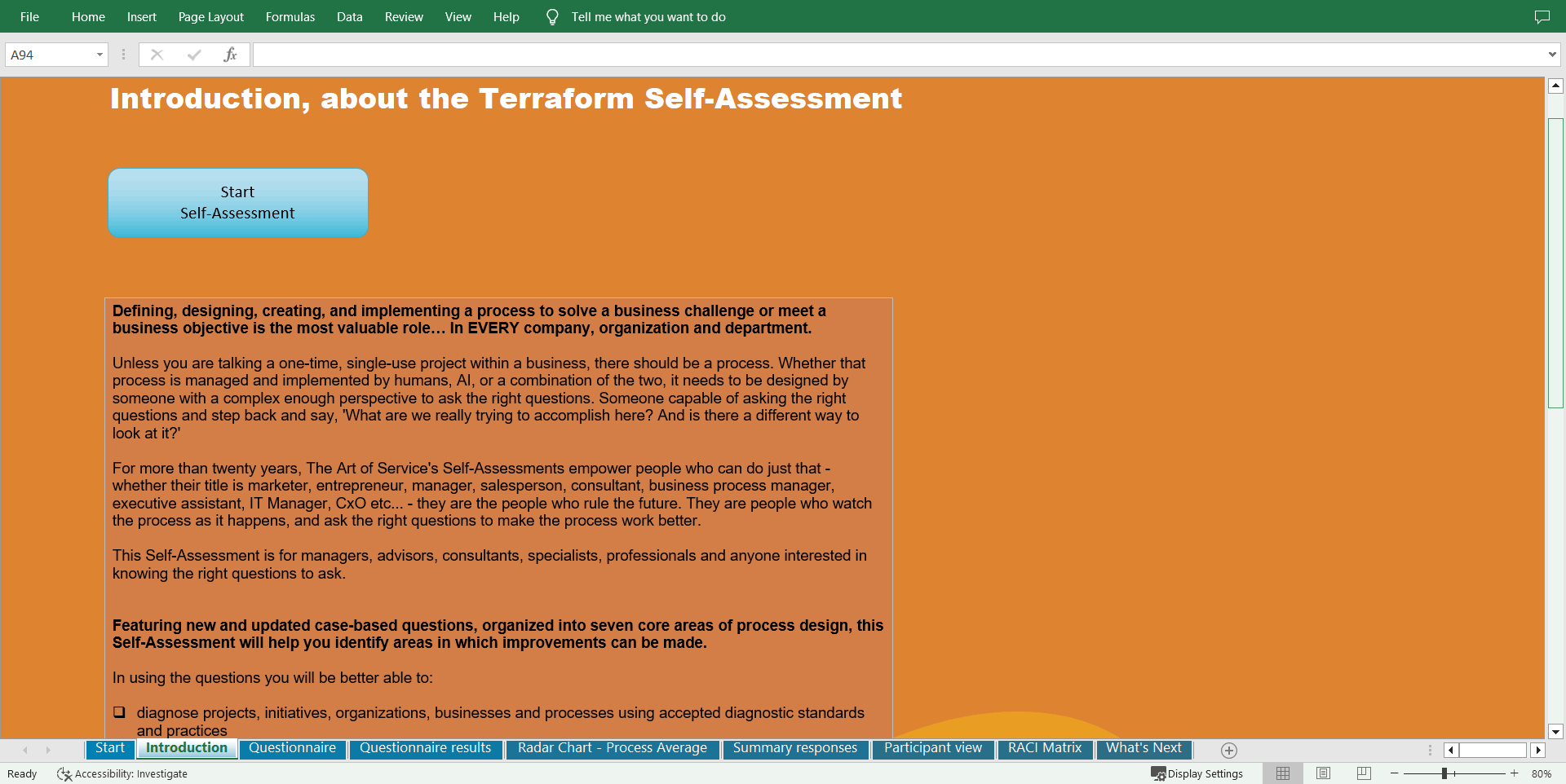Terraform - Implementation Toolkit (Excel template (XLSX)) Preview Image