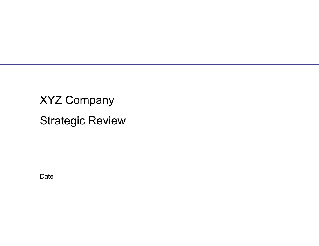 This is a partial preview of Strategic Review Approach (148-slide PowerPoint presentation (PPT)). Full document is 148 slides. 