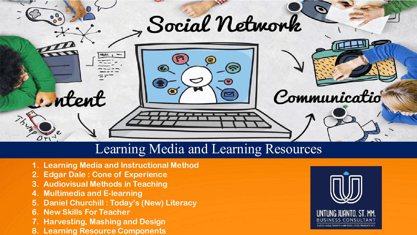 Development of Learning Media and Learning Resources (21-slide PPT PowerPoint presentation (PPTX)) Preview Image