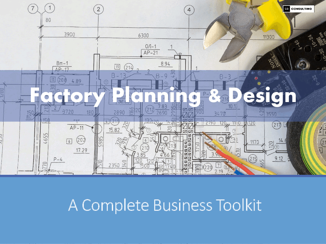 Factory Planning and Design (279-slide PPT PowerPoint presentation (PPTX)) Preview Image