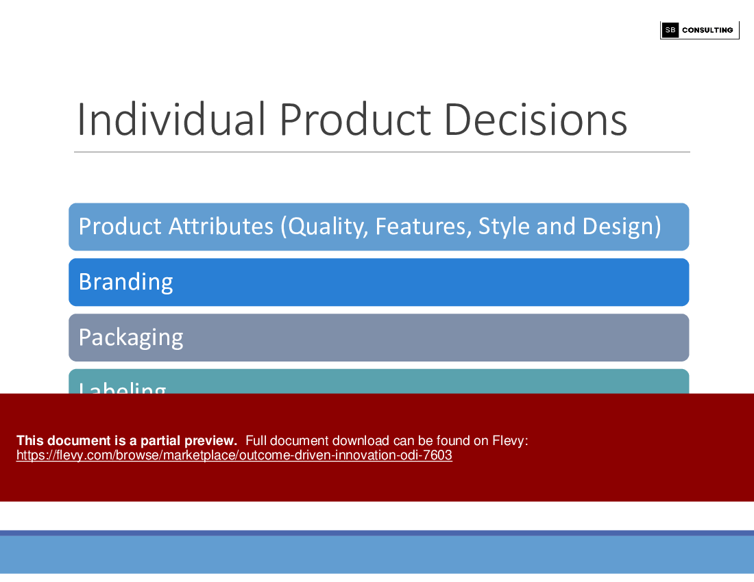 Outcome-Driven-Innovation (ODI) (256-slide PPT PowerPoint presentation (PPTX)) Preview Image