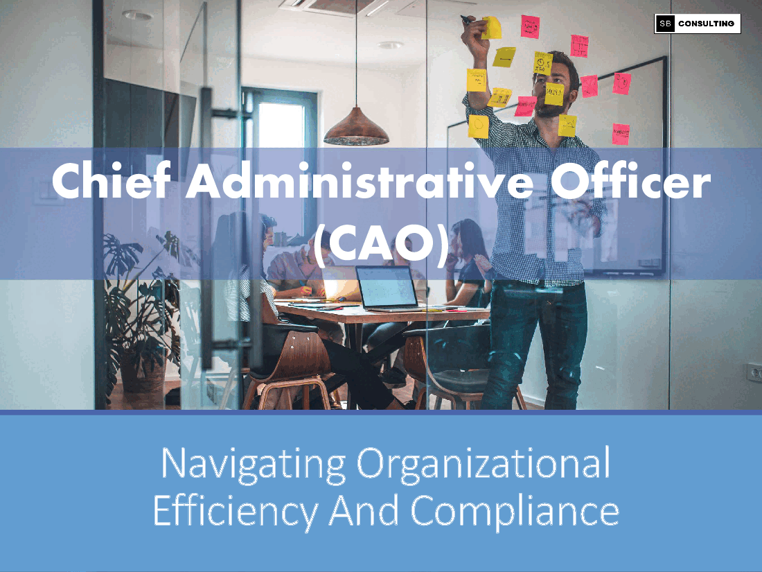Chief Administrative Officer (CAO) Toolkit (216-slide PPT PowerPoint presentation (PPTX)) Preview Image