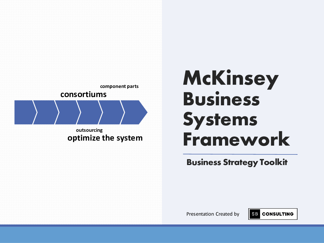 McKinsey Business Systems Framework
