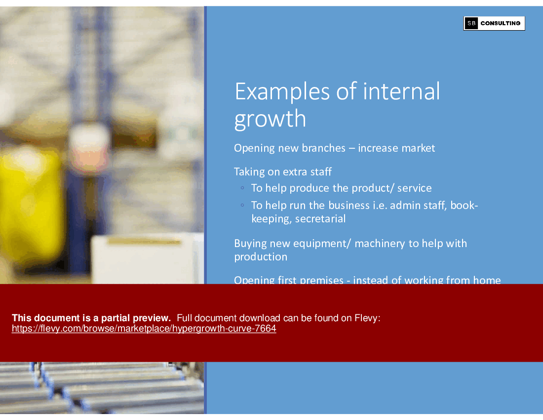 Hypergrowth Curve (157-slide PPT PowerPoint presentation (PPTX)) Preview Image