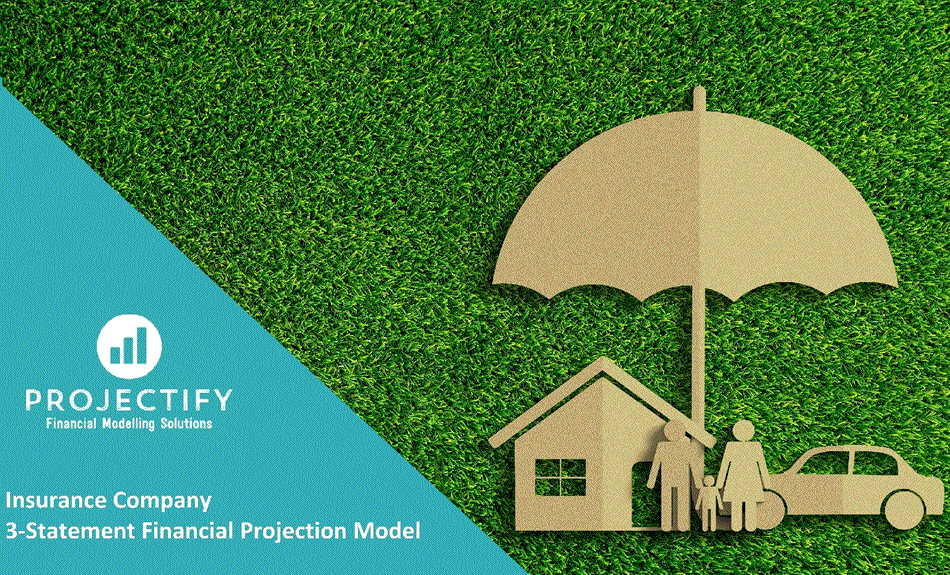 General Insurance Company Financial Projection 3 Statement Model (Excel template (XLSX)) Preview Image