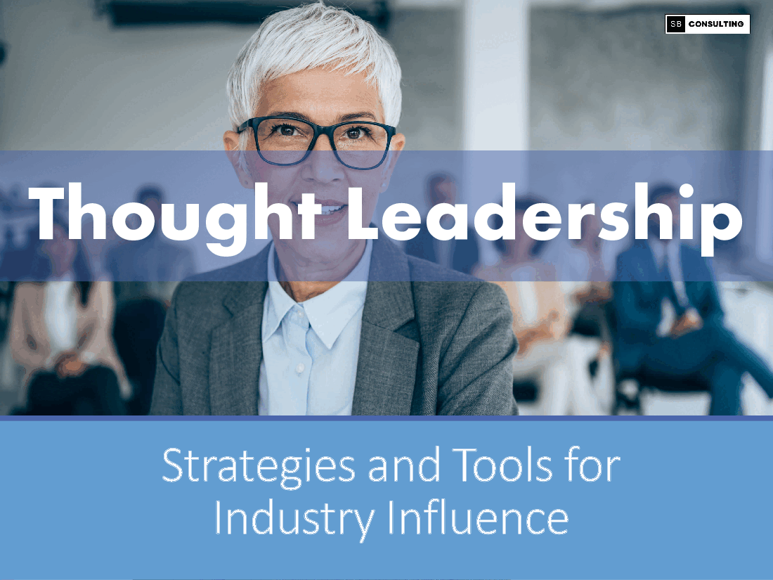 Thought Leadership Business Toolkit (150-slide PPT PowerPoint presentation (PPTX)) Preview Image