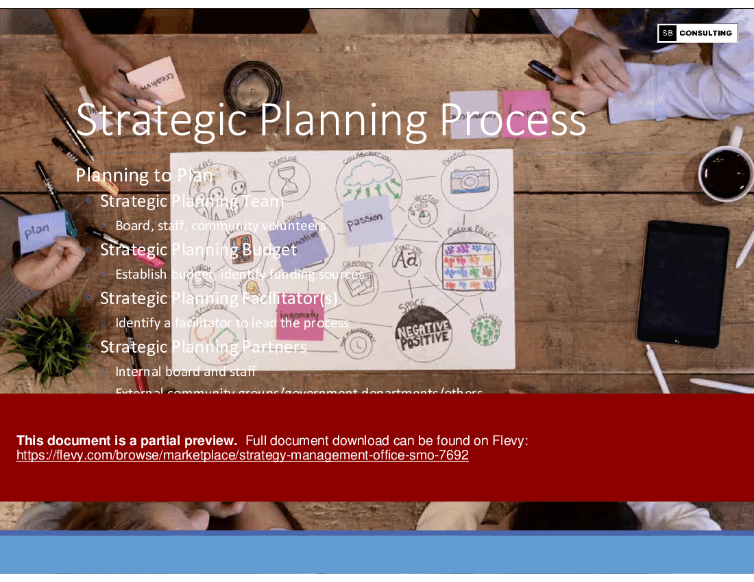 Strategy Management Office (SMO) (306-slide PPT PowerPoint presentation (PPTX)) Preview Image