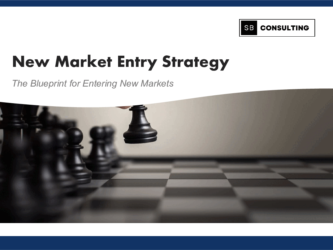 Market Entry Strategy Toolkit
