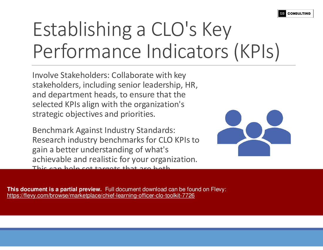 Chief Learning Officer (CLO) Toolkit (231-slide PPT PowerPoint presentation (PPTX)) Preview Image