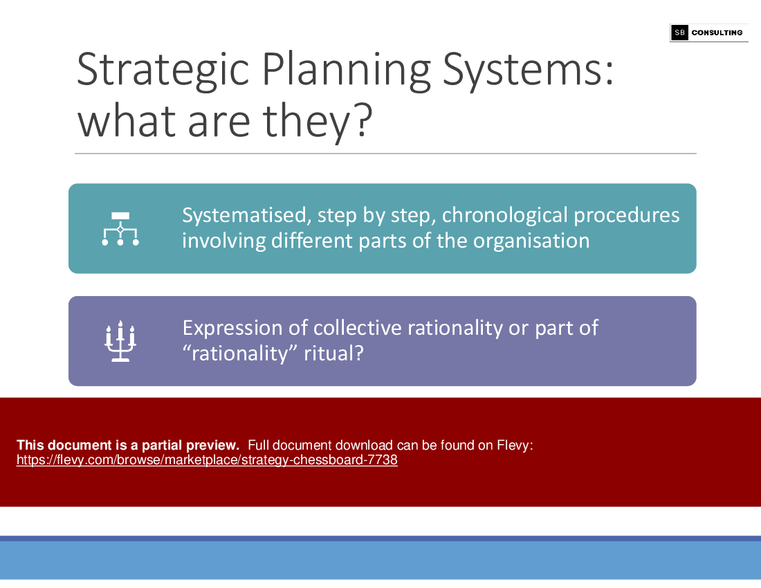 Strategy Chessboard (167-slide PPT PowerPoint presentation (PPTX)) Preview Image