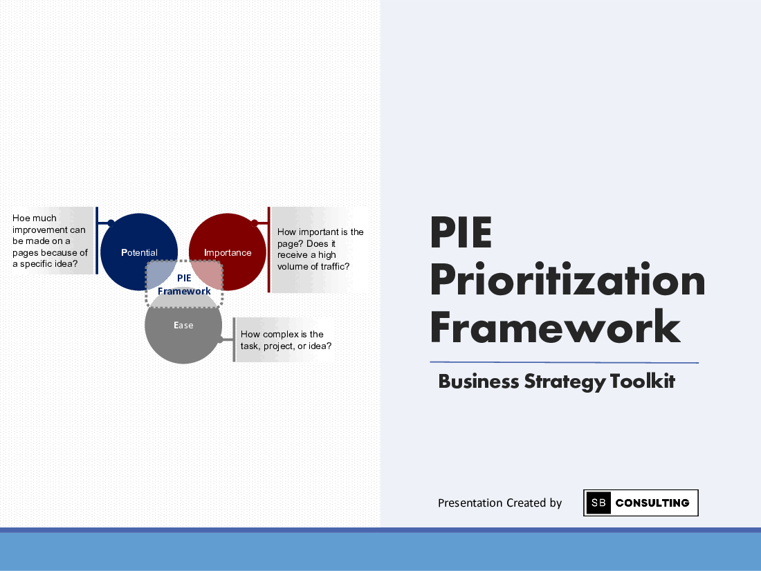 PIE Framework (91-slide PPT PowerPoint presentation (PPTX)) Preview Image