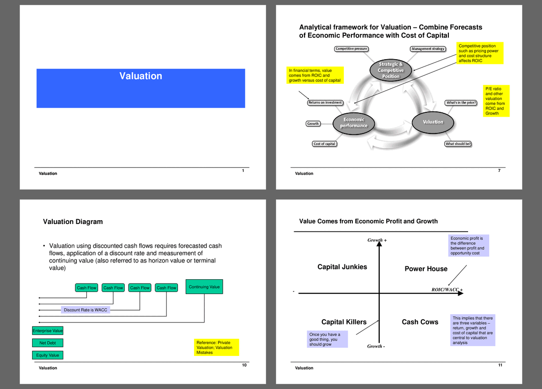 Valuation Training (164-slide PPT PowerPoint presentation (PPT)) Preview Image