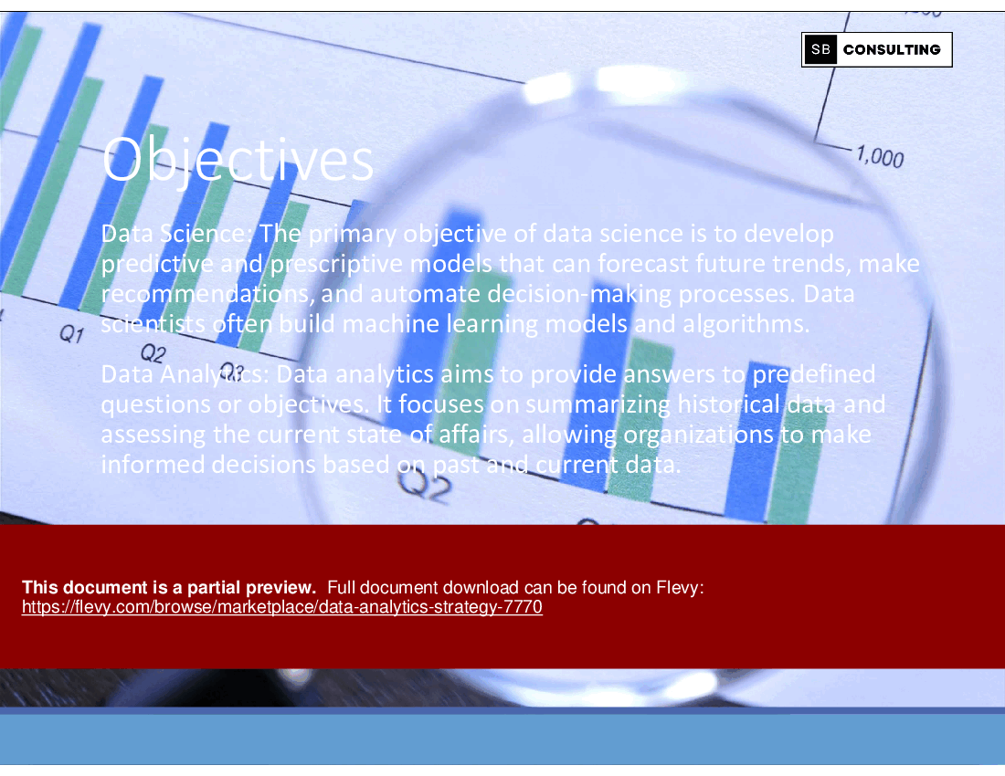 Data Analytics Strategy (205-slide PPT PowerPoint presentation (PPTX)) Preview Image