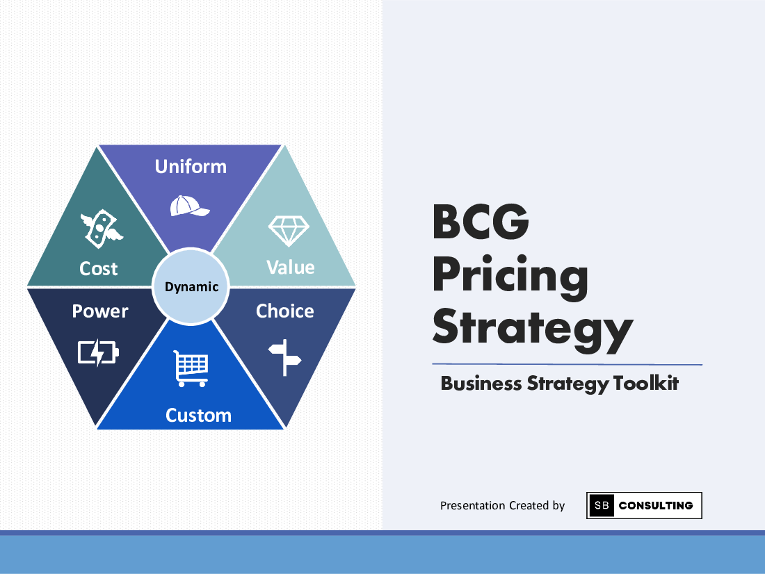 Strategic Pricing Framework