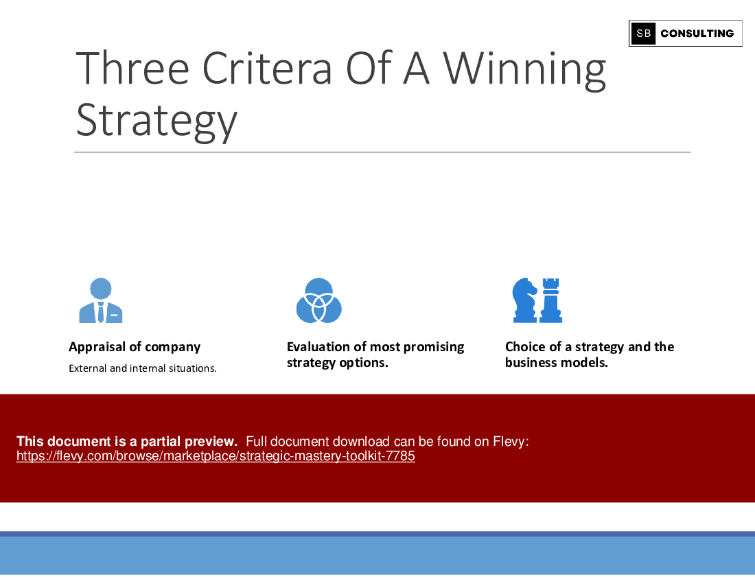 Strategic Mastery Toolkit (261-slide PPT PowerPoint presentation (PPTX)) Preview Image