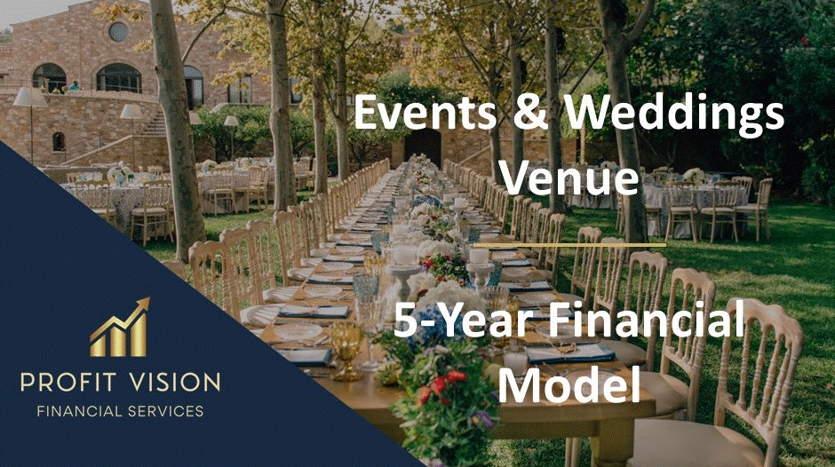 Events & Weddings Venue – 5 Year Financial Model