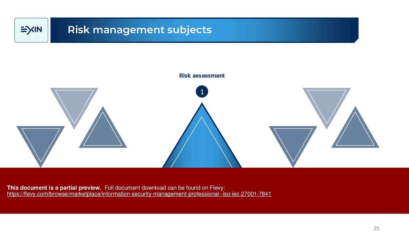 Information Security Management Professional - ISO/IEC 27001 (114-slide PPT PowerPoint presentation (PPTX)) Preview Image