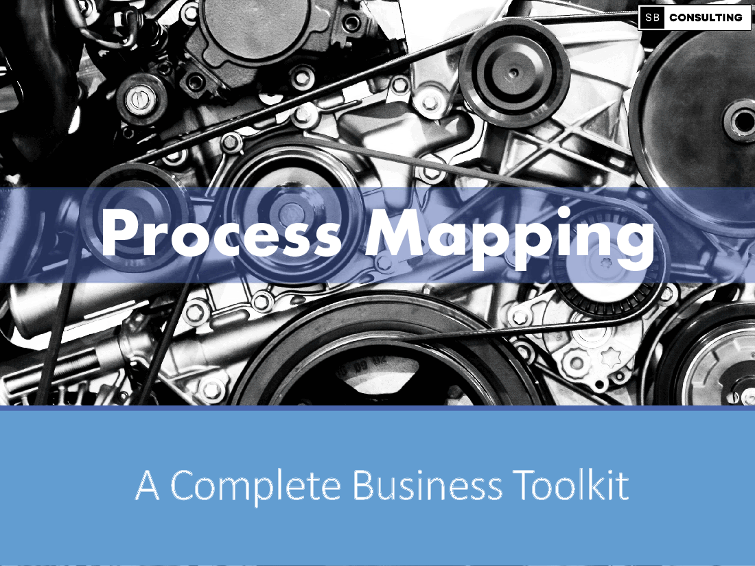 Process Mapping Toolkit (100-slide PPT PowerPoint presentation (PPTX)) Preview Image