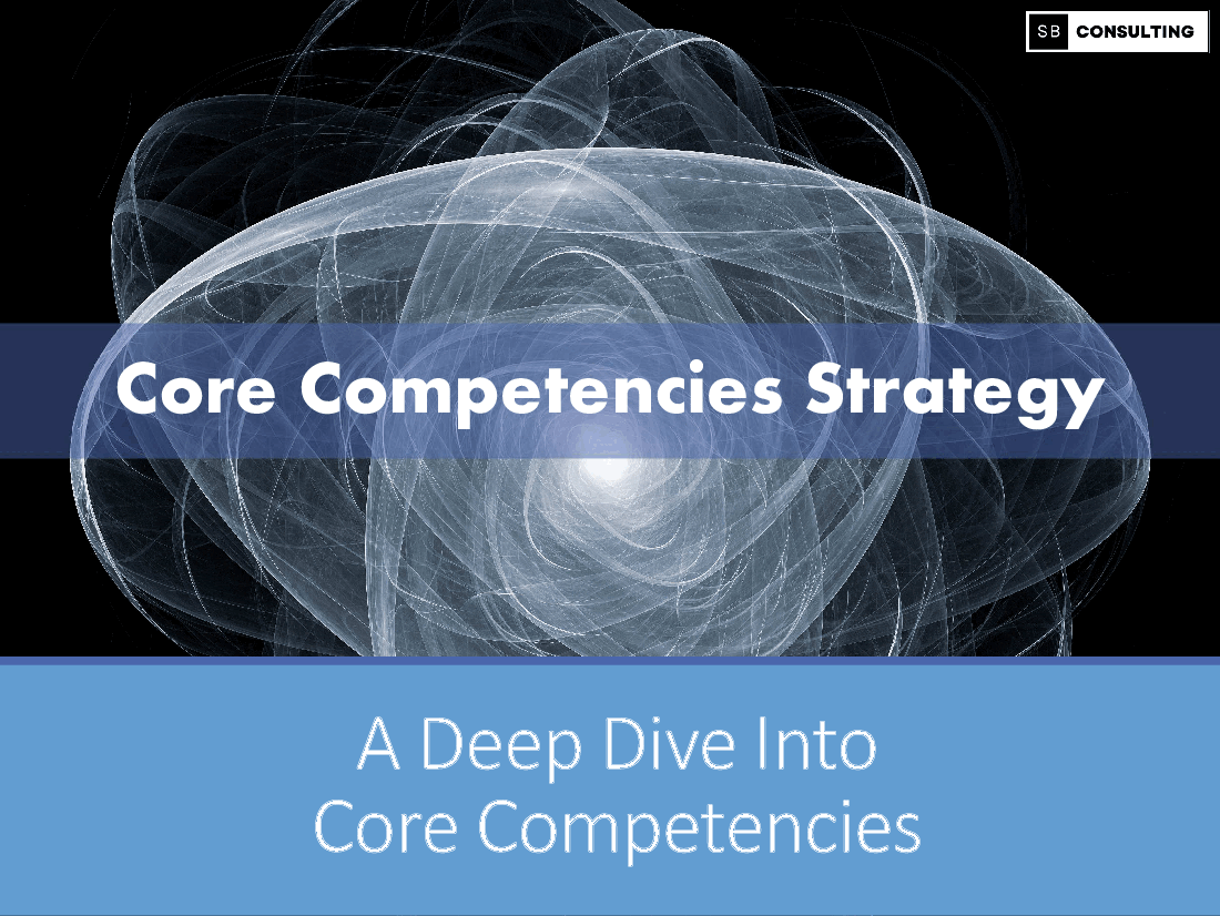 Core Competencies Strategy (130-slide PPT PowerPoint presentation (PPTX)) Preview Image
