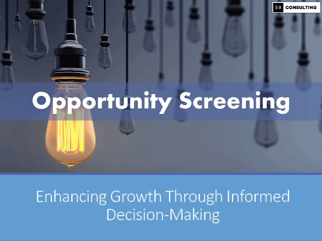 Opportunity Screening