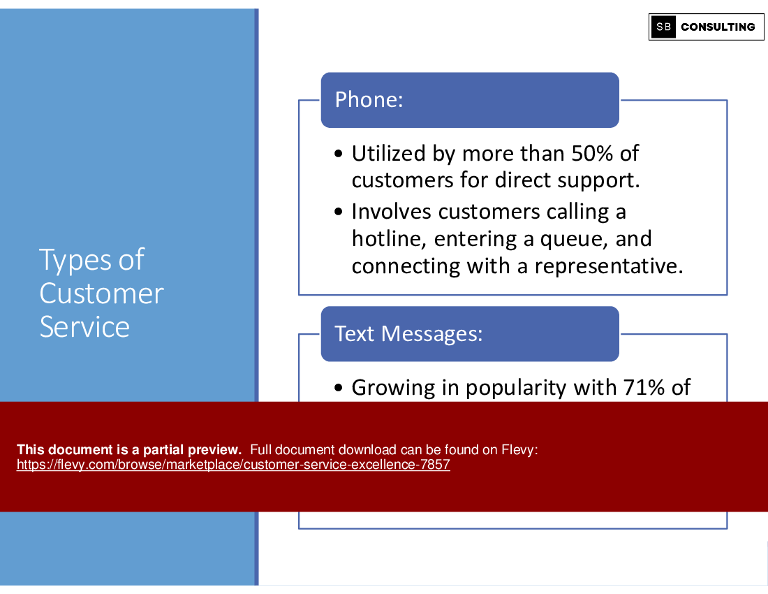 Customer Service Excellence (172-slide PPT PowerPoint presentation (PPTX)) Preview Image