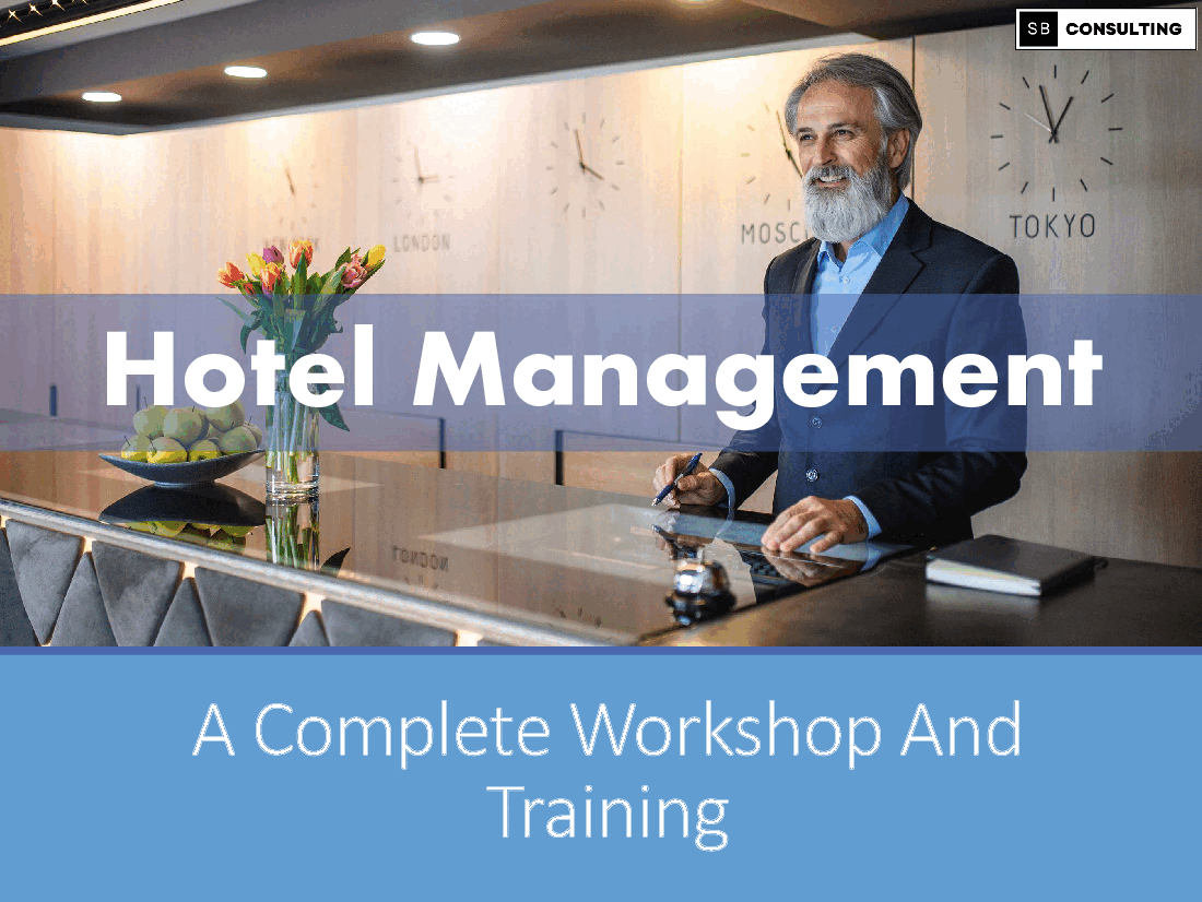 Hotel Management Toolkit