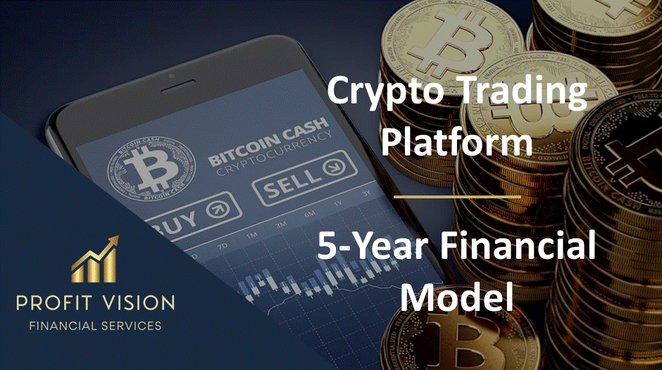 Crypto Trading Platform – 5 Year Financial Model (Excel template (XLSX)) Preview Image