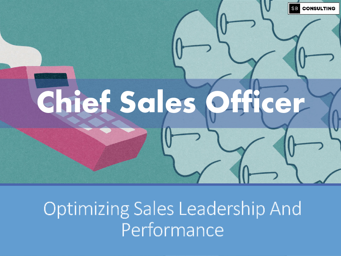 Chief Sales Officer (CSO) Toolkit