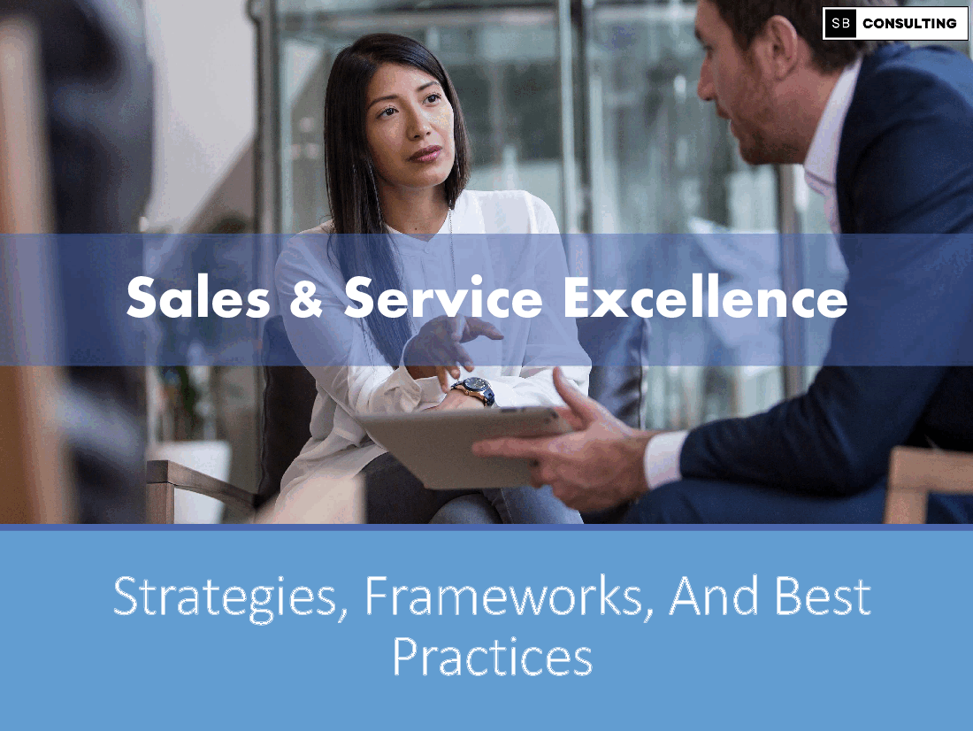 Sales & Service Excellence
