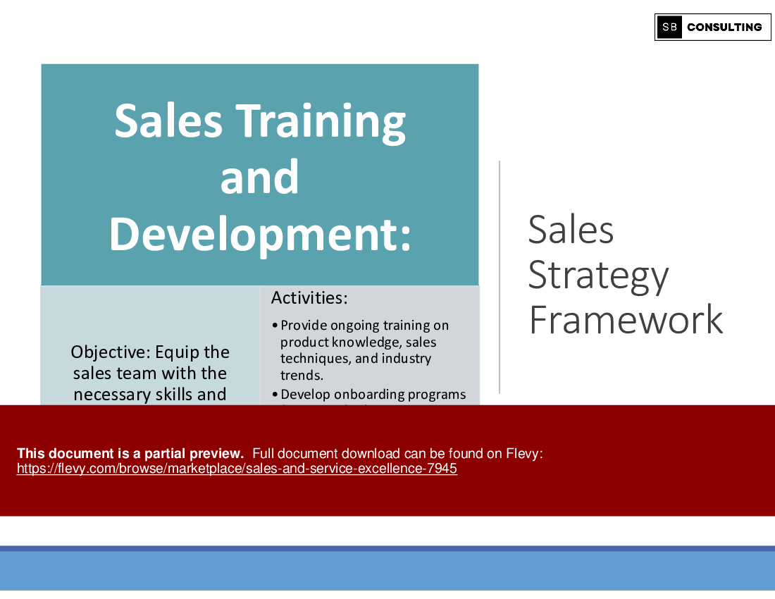 Sales & Service Excellence (168-slide PPT PowerPoint presentation (PPTX)) Preview Image