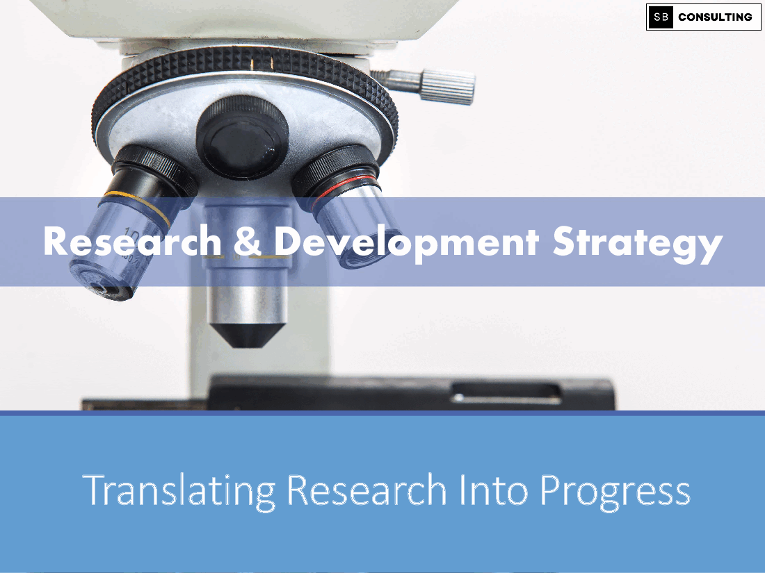 Research & Development (R&D) Strategy