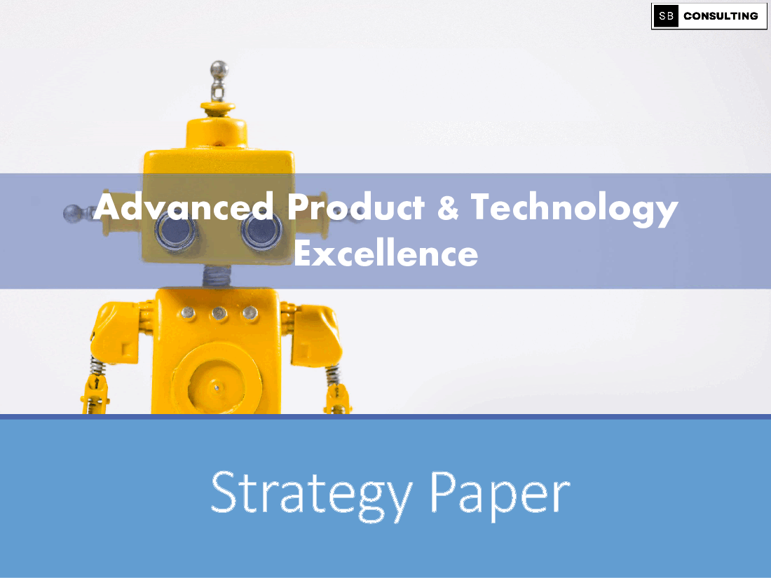 Advanced Product & Technology Excellence