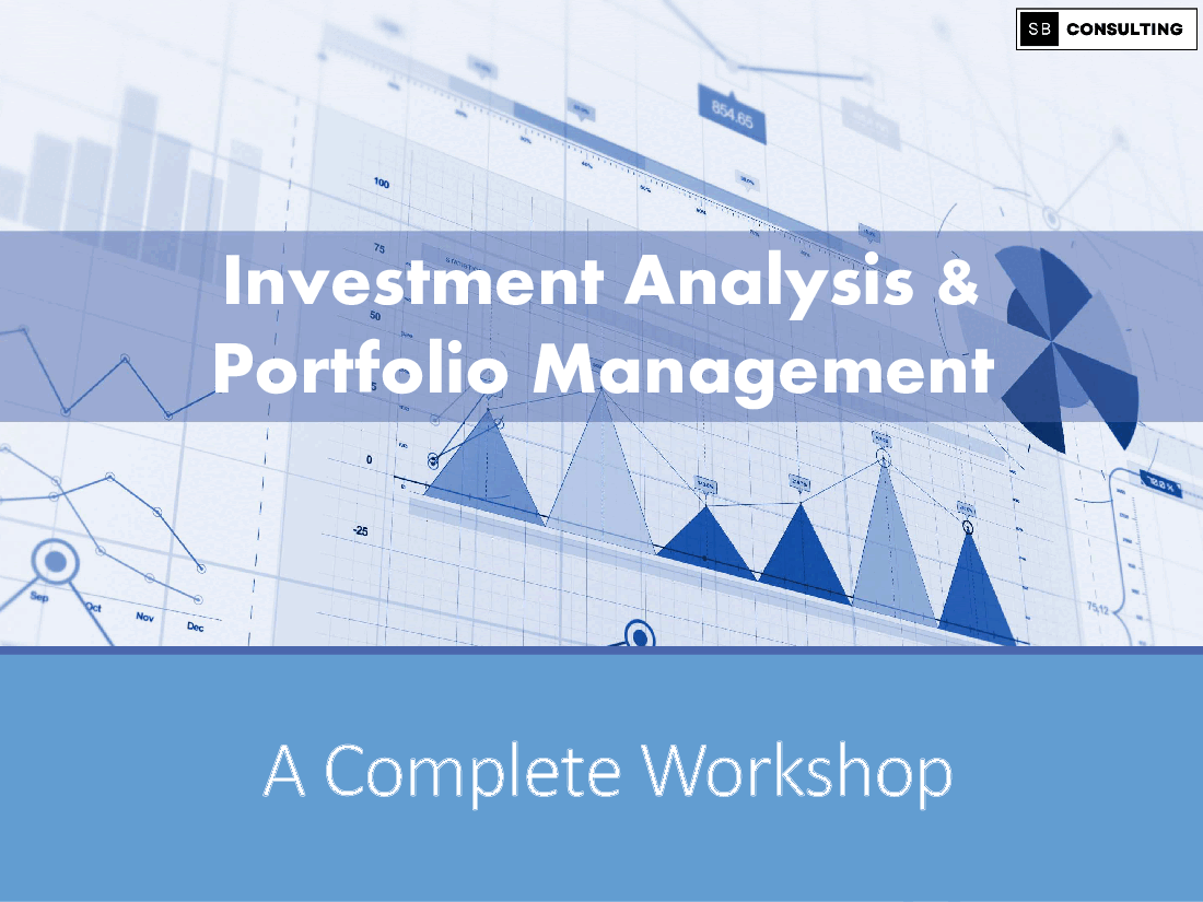 Investment Analysis & Portfolio Management Toolkit