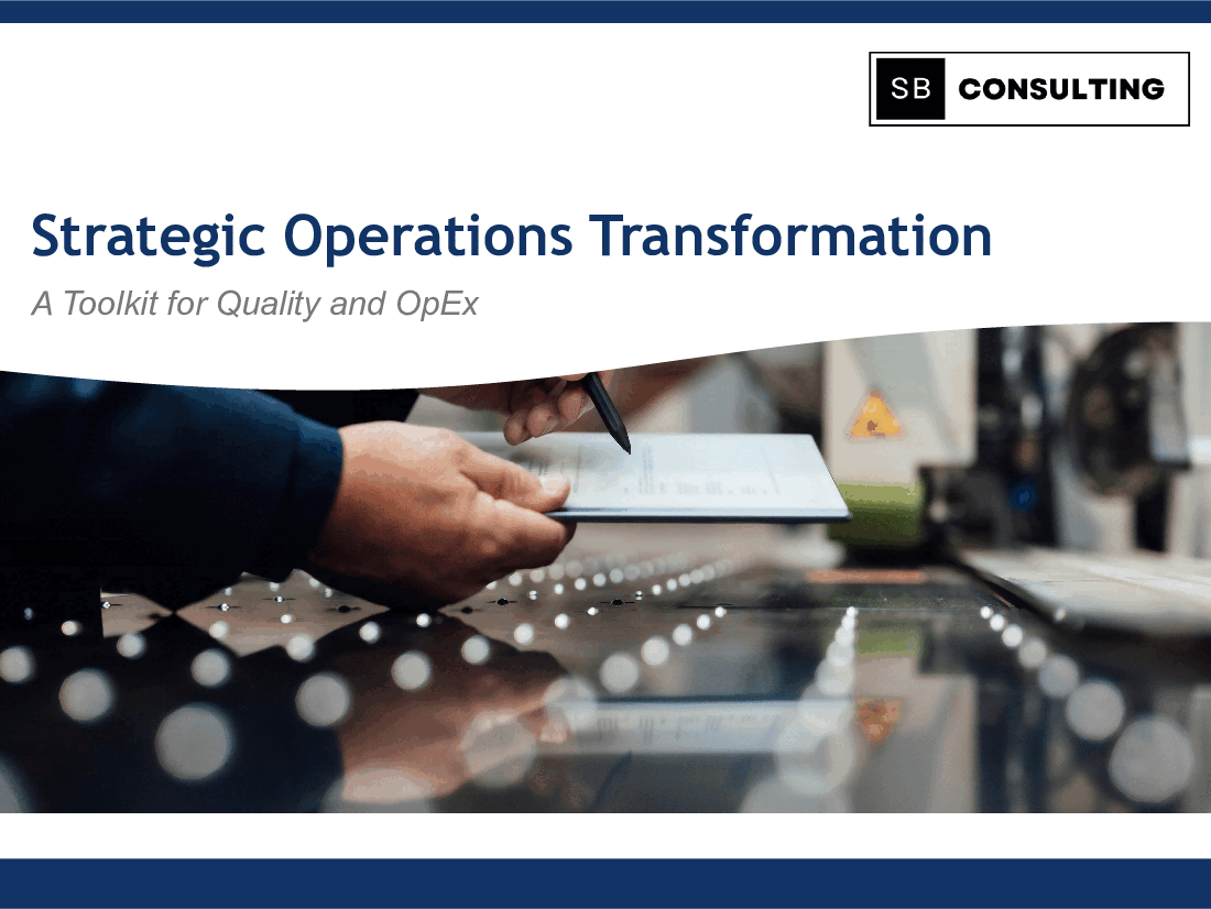 Strategic Operations Transformation (49-slide PPT PowerPoint presentation (PPTX)) Preview Image