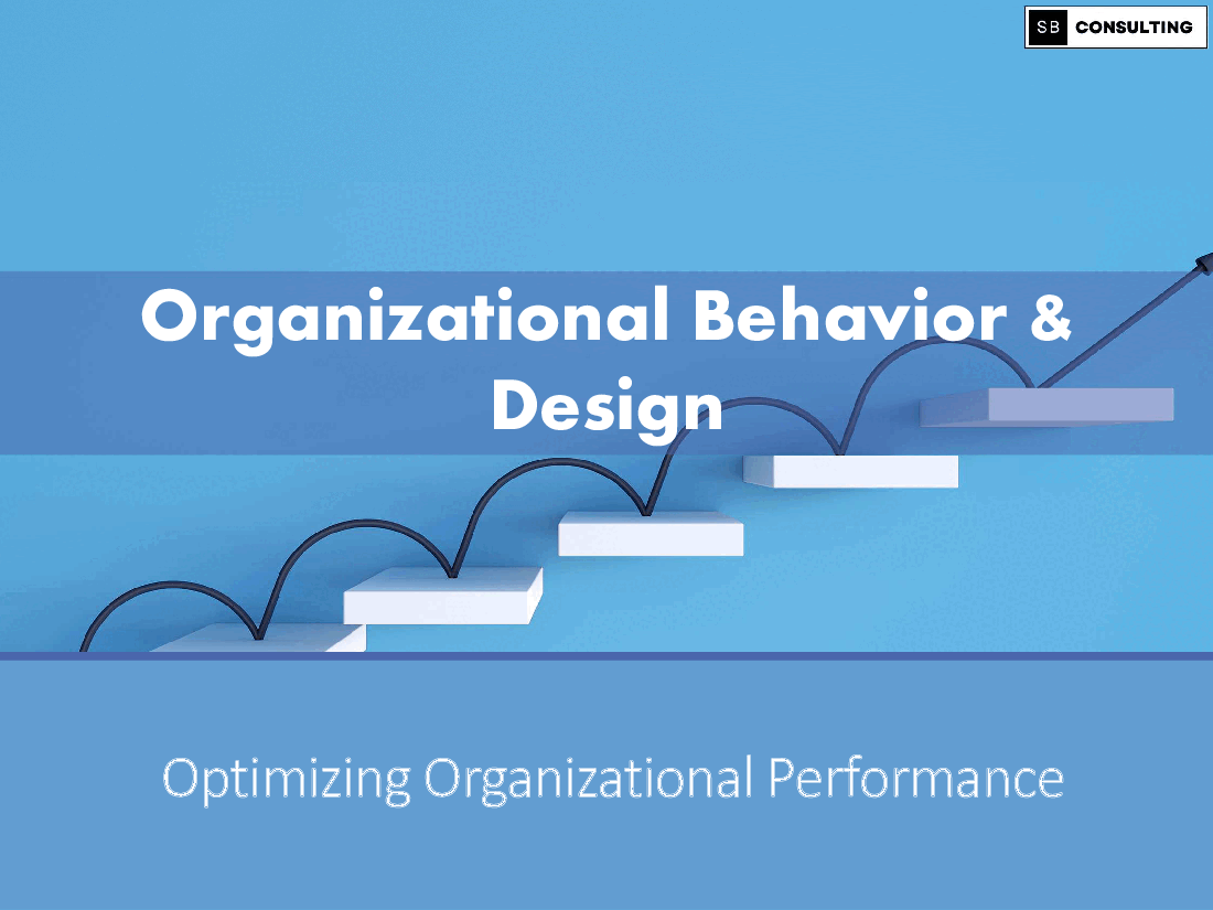 Organizational Behavior & Design