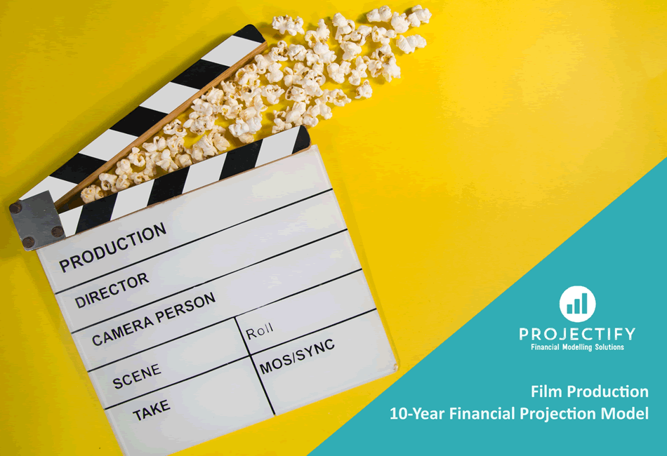 Film Production 10-Year 3 Statement Financial Projection Model