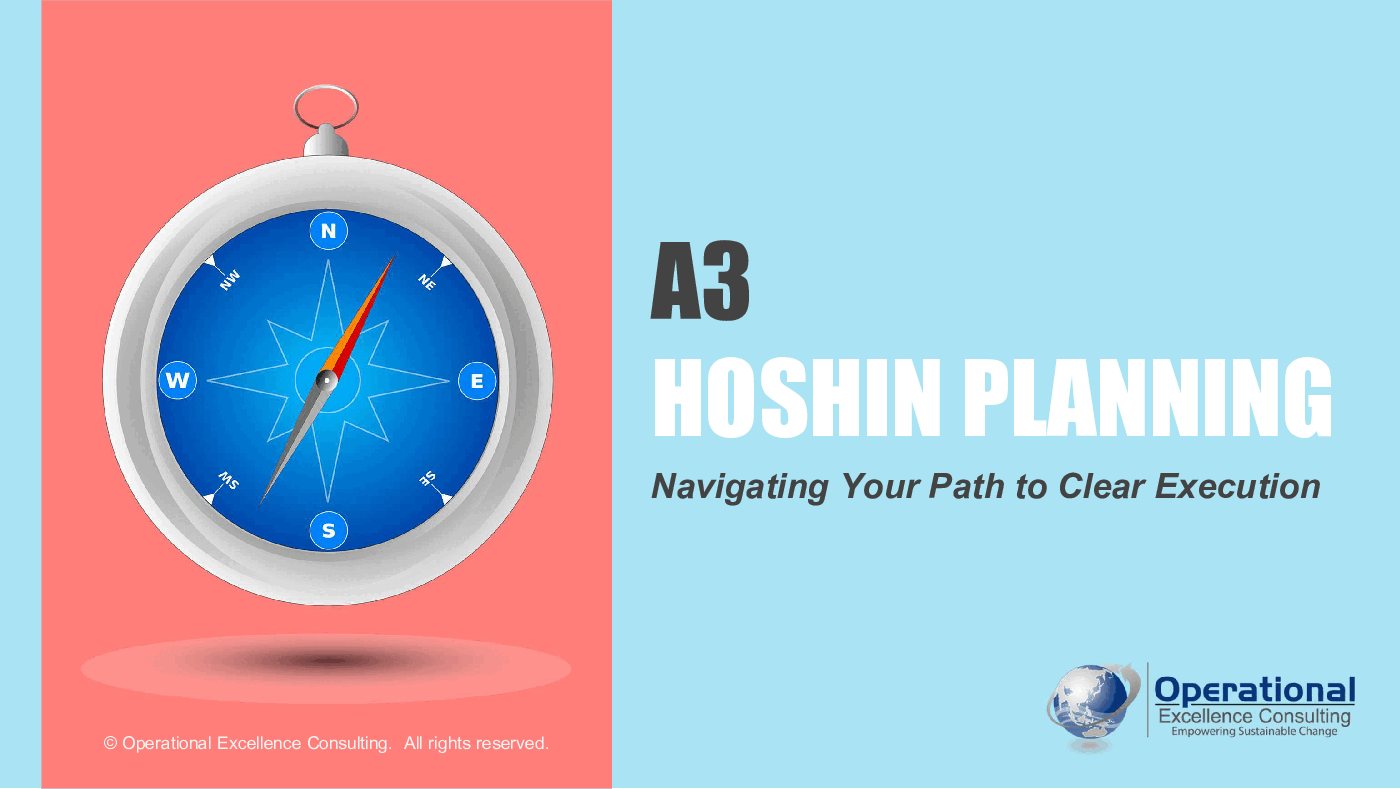 Strategic Planning: A3 Hoshin Planning Process (113-slide PPT PowerPoint presentation (PPTX)) Preview Image