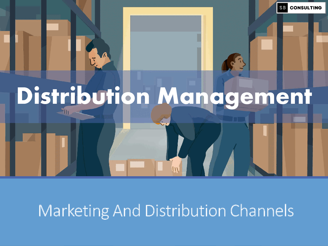 Distribution Management Toolkit (101-slide PPT PowerPoint presentation (PPTX)) Preview Image