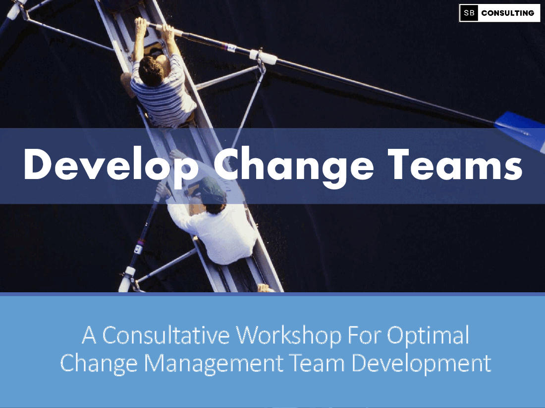 Developing Change Teams (100-slide PPT PowerPoint presentation (PPTX)) Preview Image
