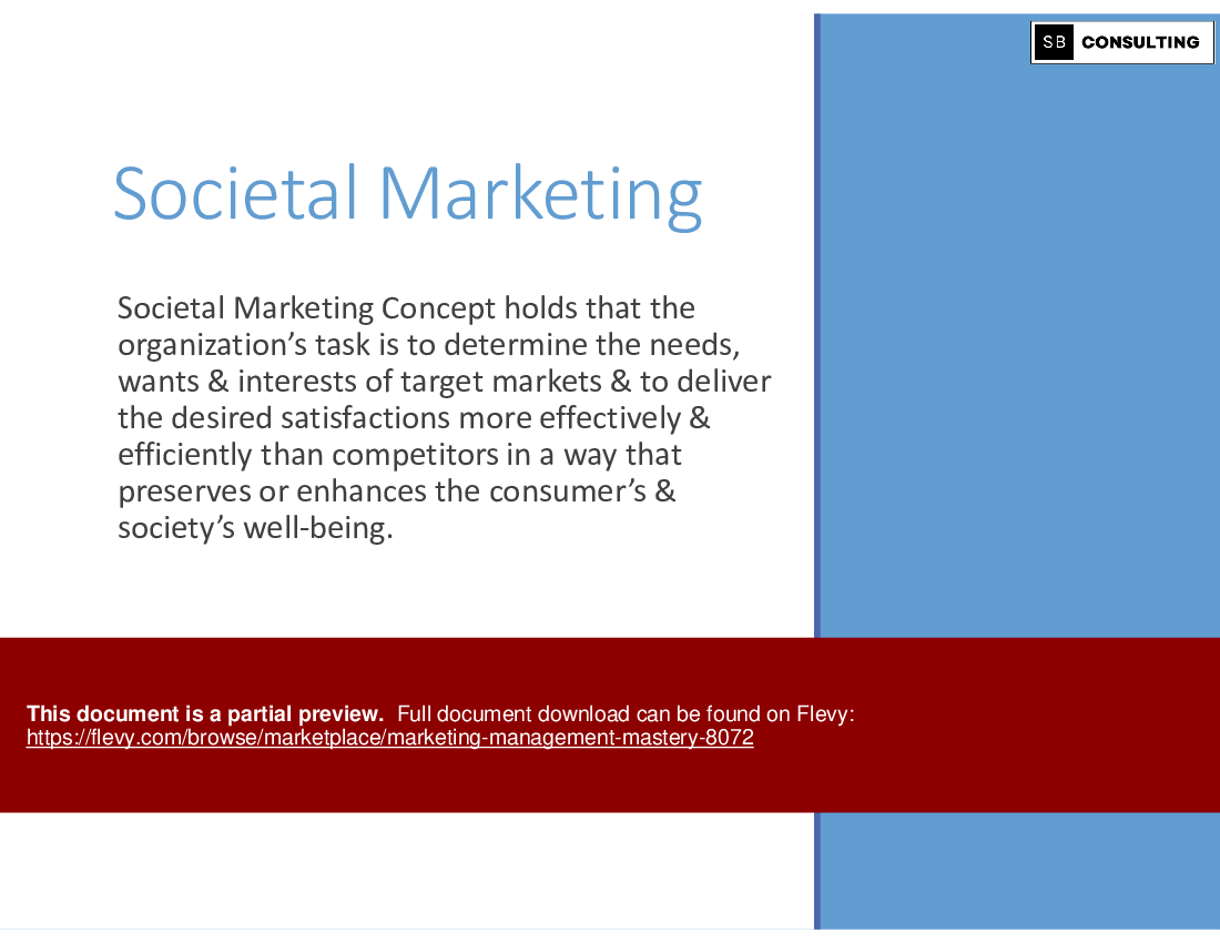 Marketing Management Mastery (407-slide PPT PowerPoint presentation (PPTX)) Preview Image