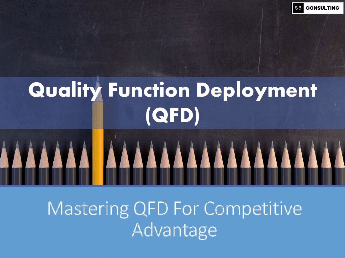 Quality Function Deployment (QFD) (102-slide PPT PowerPoint presentation (PPTX)) Preview Image