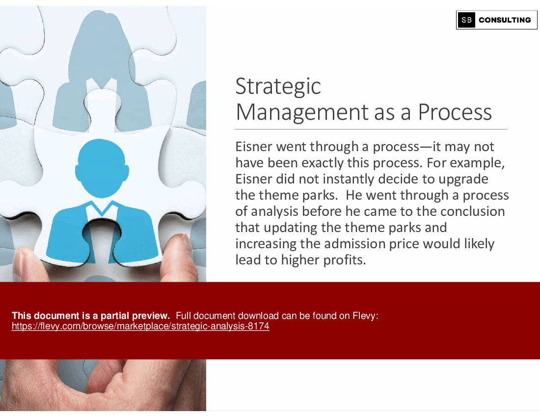 Strategic Analysis (118-slide PPT PowerPoint presentation (PPTX)) Preview Image