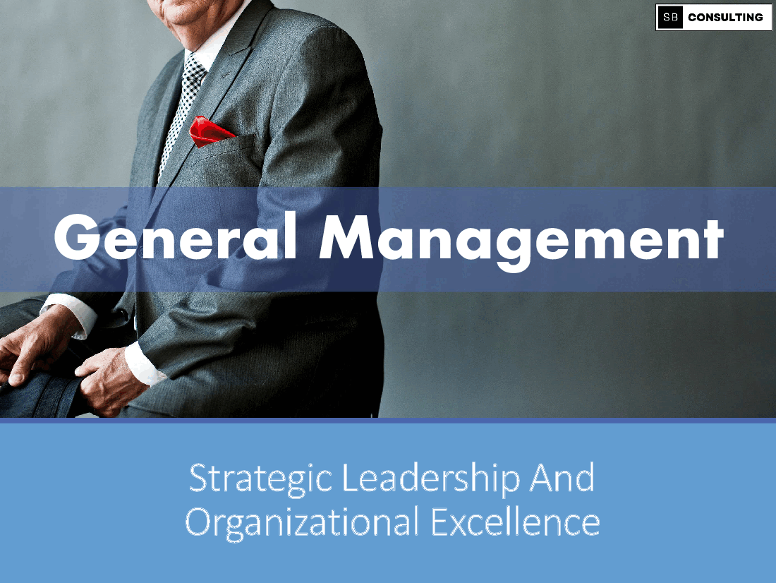 General Management Toolkit