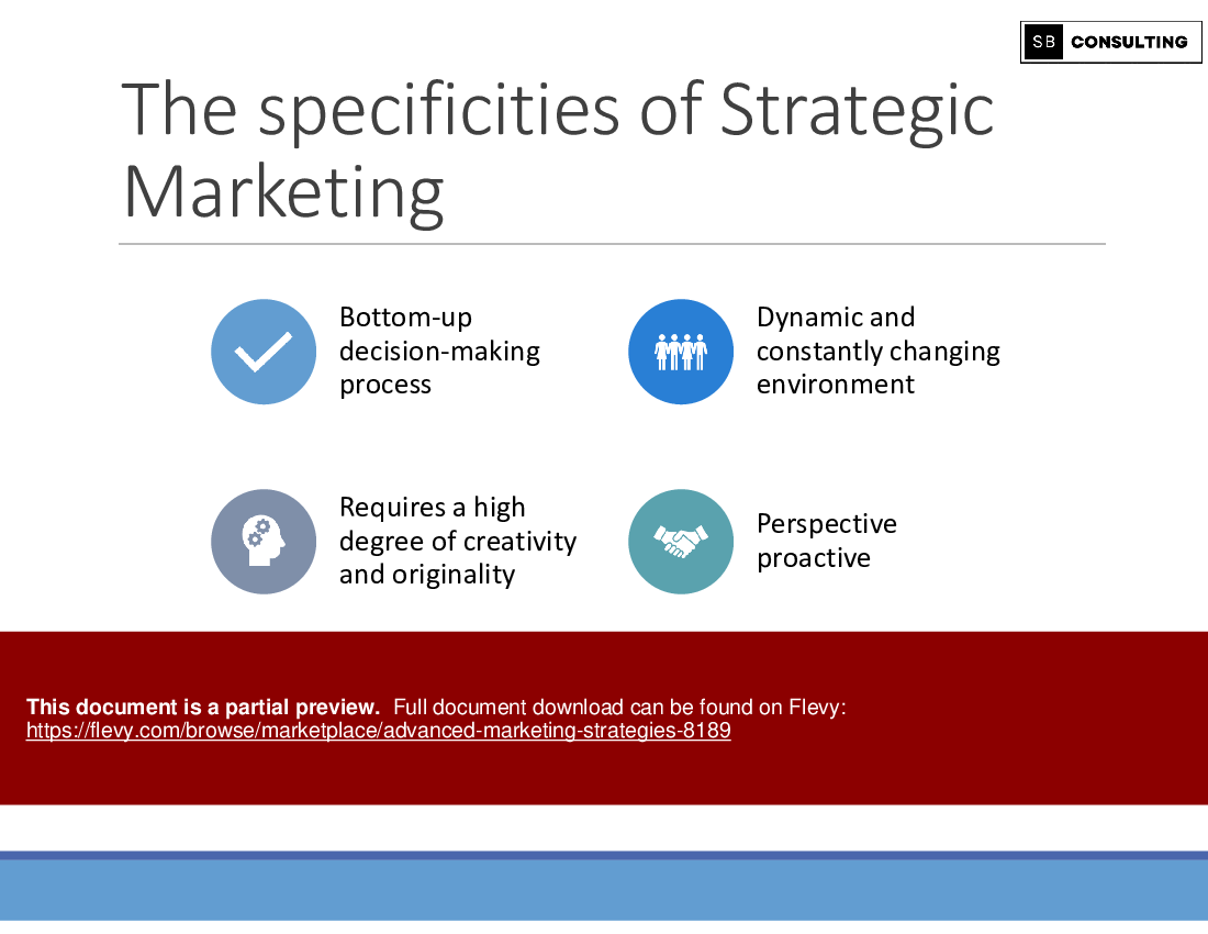 Advanced Marketing Strategies (130-slide PPT PowerPoint presentation (PPTX)) Preview Image