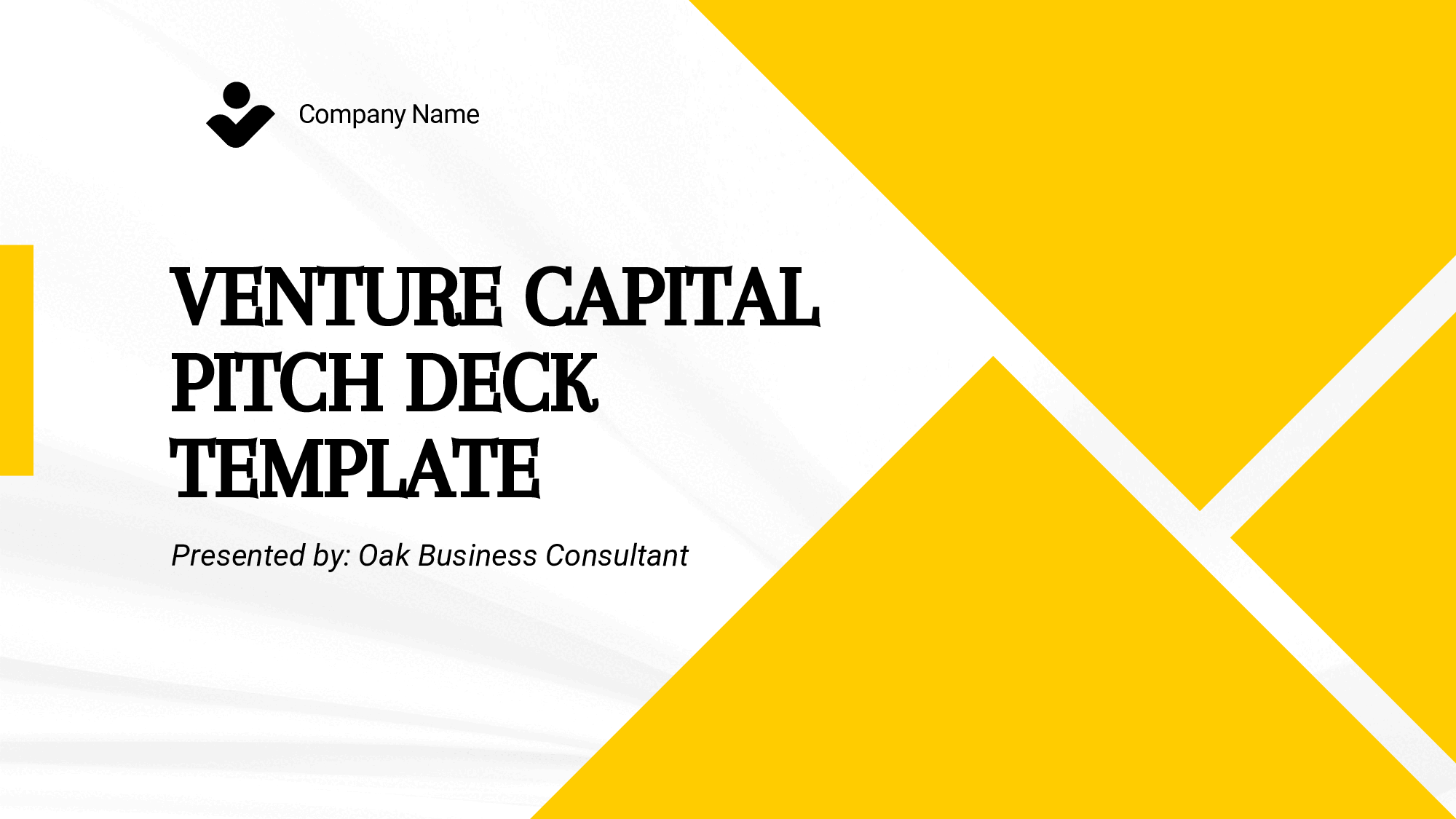 Venture Capital Pitch Deck Template