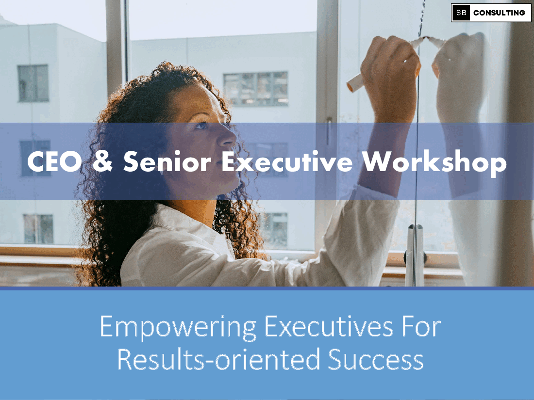 CEO & Senior Executive Workshop