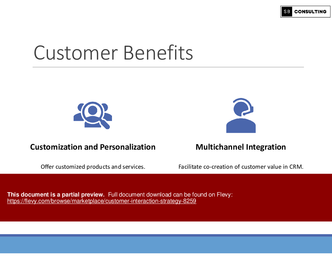 Customer Interaction Strategy (114-slide PPT PowerPoint presentation (PPTX)) Preview Image