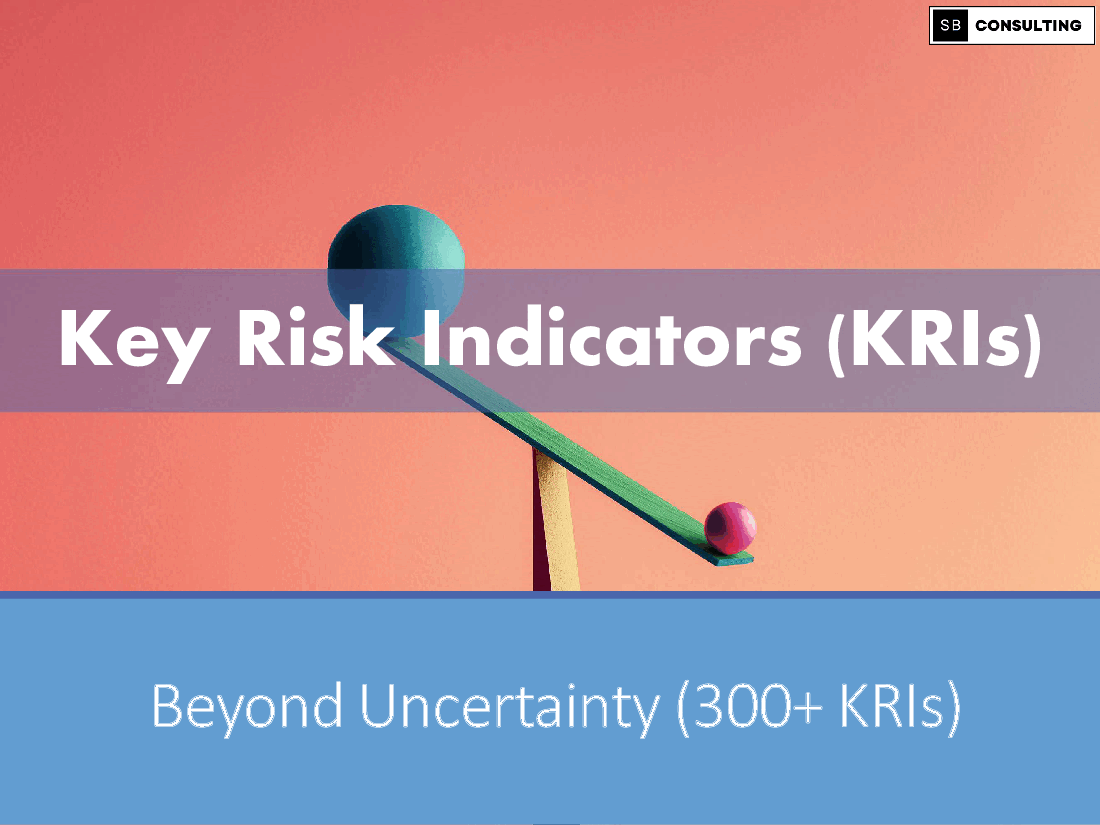 Key Risk Indicators (KRIs) Toolkit with 300+ KRIs